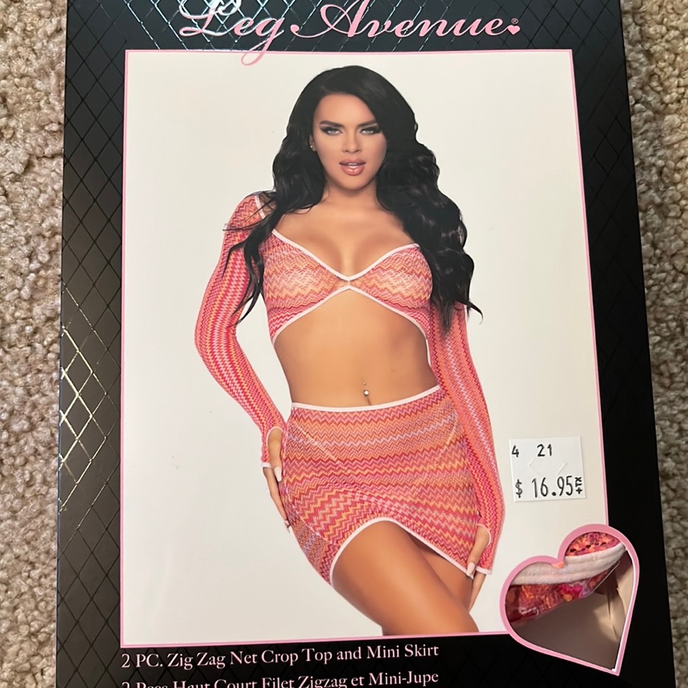 Pink lingerie